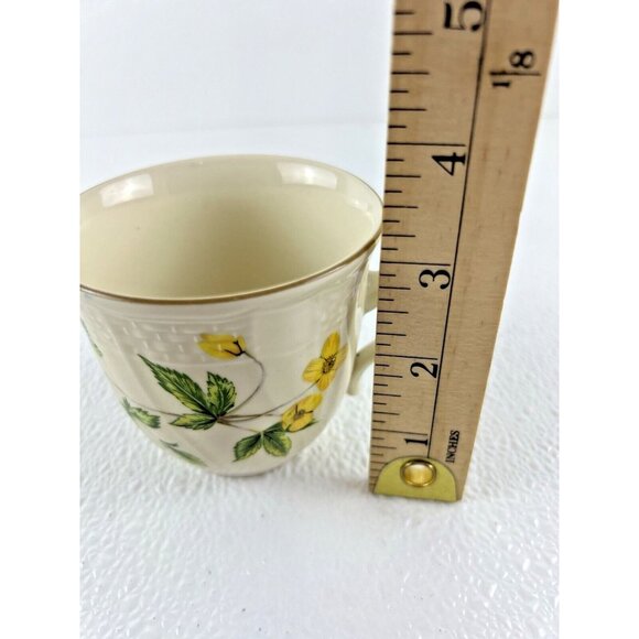 VTG Mikasa RegencyCore Fine Ivory Royalty Diced John Floral Pattern Teacup Japan - Picture 3 of 7